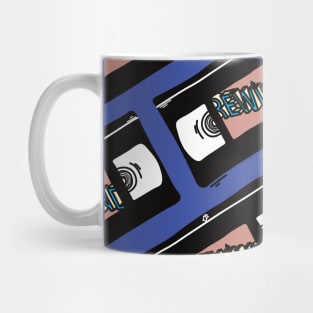 Cassette pattern Mug